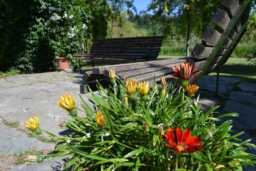 Trattoria Vecchio Mulino Bed & Breakfast Niella Tanaro Eksteriør bilde